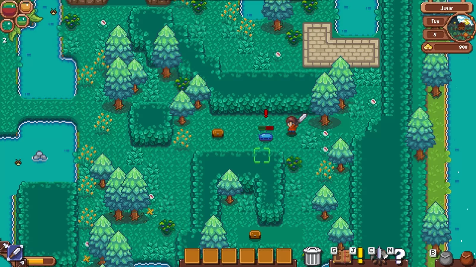 农业建造游戏《像素郡物语》现已上架Steam 预计明年发售