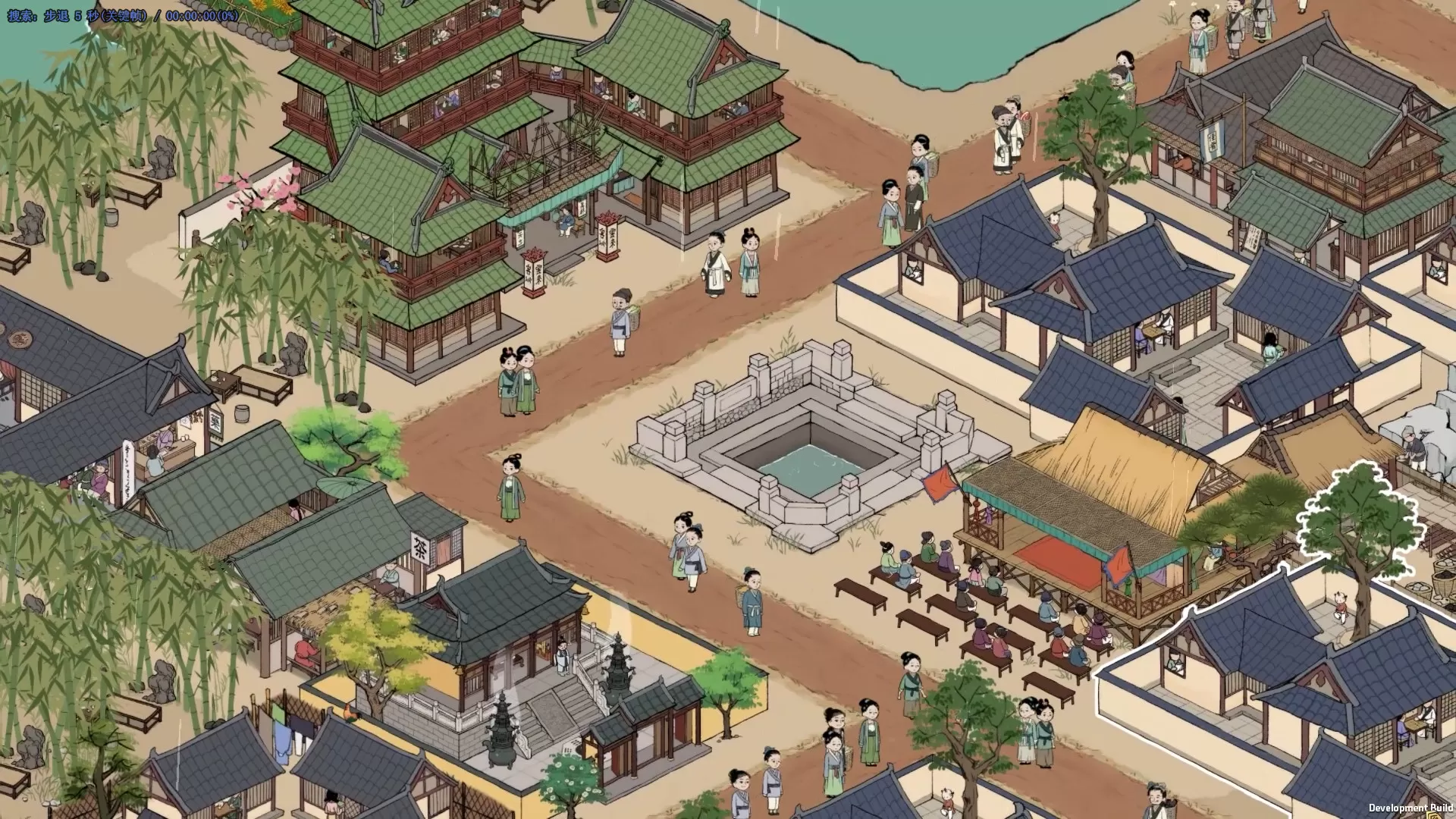 国风建造游戏《满庭芳:宋上繁华》现已上线Steam页面
