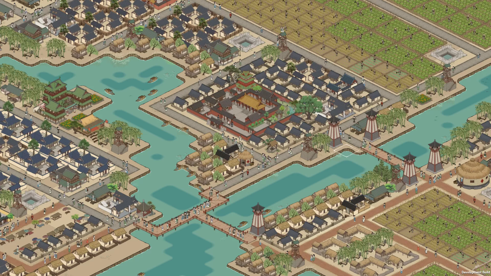 国风建造游戏《满庭芳:宋上繁华》现已上线Steam页面
