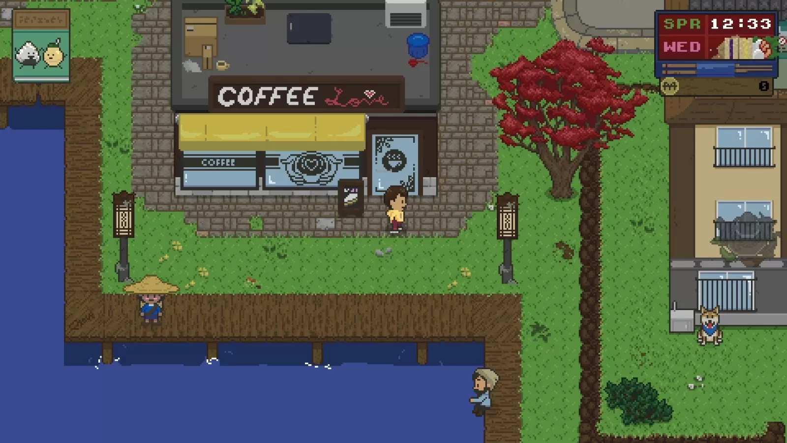生活像素模拟游戏《Spirittea》现已上架Steam