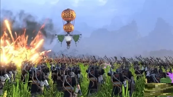《全面战争:战锤3》展示震旦抵御混沌入侵的场景