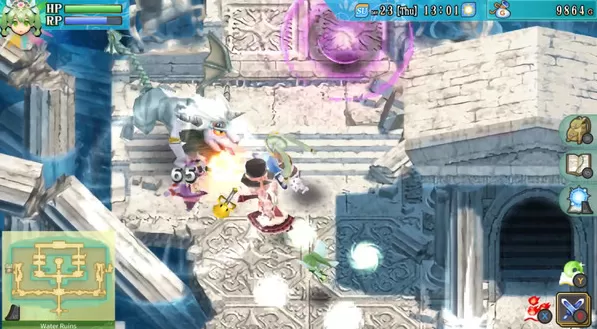 角色扮演游戏《符文工房4特别版》登陆Steam 限时9折支持中文