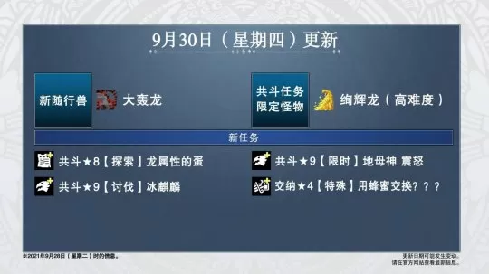 《怪物猎人物语2:毁灭之翼》第4次免费更新明日发布