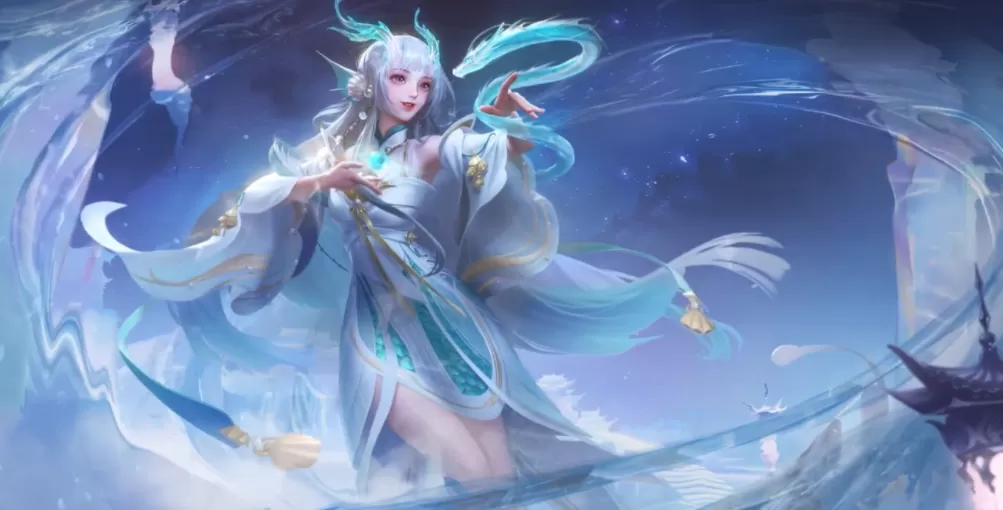 《王者荣耀》冬冠 FMVP 皮肤“西施-游龙清影”公布