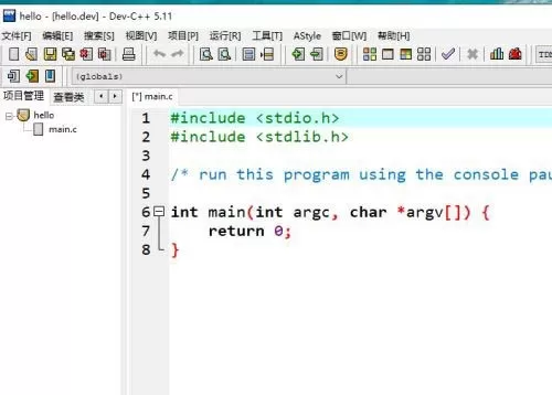 Dev C++怎么用?Dev C++怎么创建c语言项目?