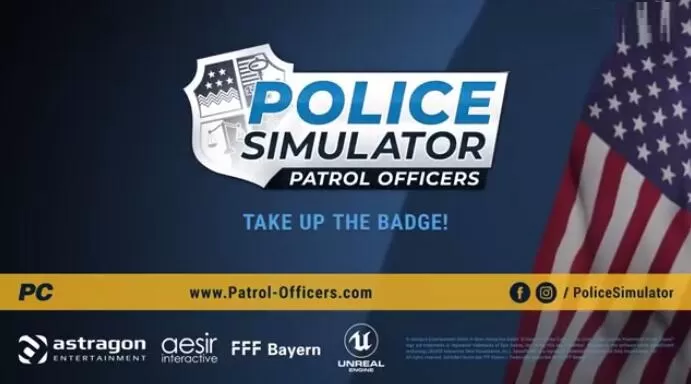 警队模拟游戏《警察模拟器:巡警》上架Steam 6月17日抢先体验