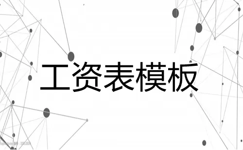 工资表大全-工资表哪个好