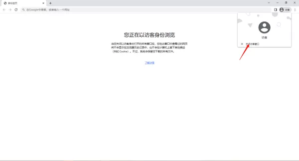 谷歌浏览器怎么启用访客模式?谷歌浏览器启用访客模式的方法