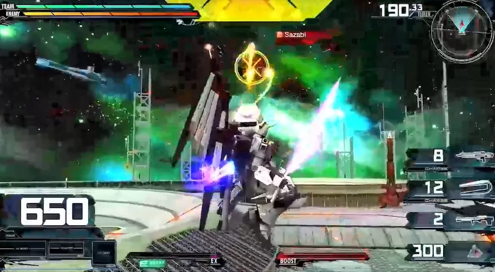 《机动战士高达EX VS.极限爆发》追加新机体ν高达/沙扎比
