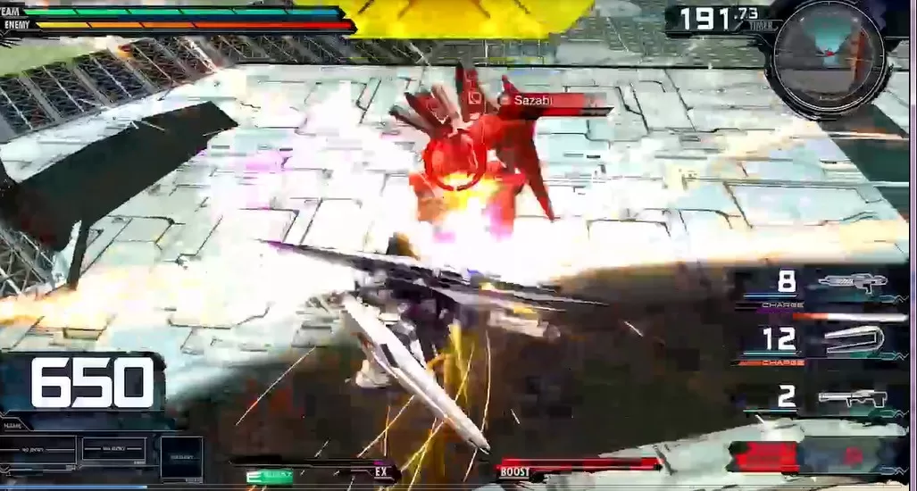 《机动战士高达EX VS.极限爆发》追加新机体ν高达/沙扎比