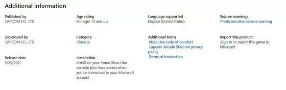 《卡普空街机合集》上架Xbox 5月25日登陆Xbox/PS4/Steam