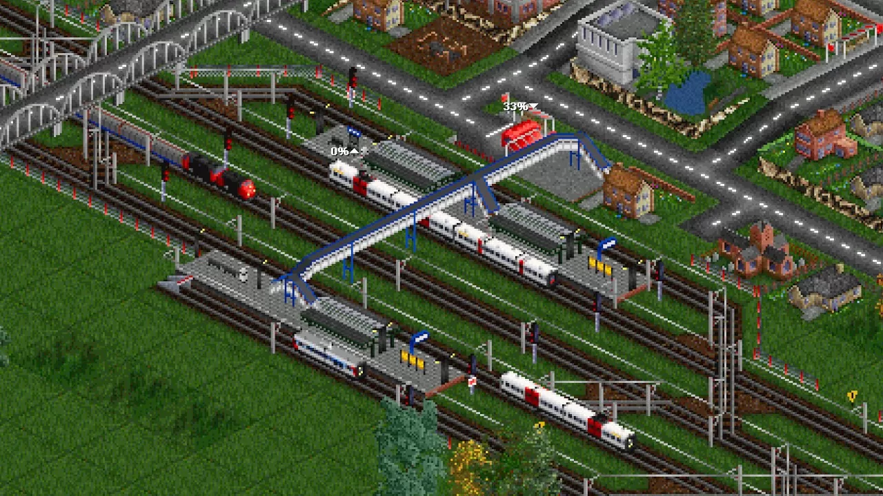 免费商业模拟建造游戏《OpenTTD》已上架Steam 好评率96%