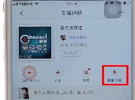在喜马拉雅里批量下载的图文操作