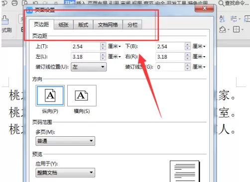 WPS2019文字怎样页面设置?WPS2019文字页面设置的方法