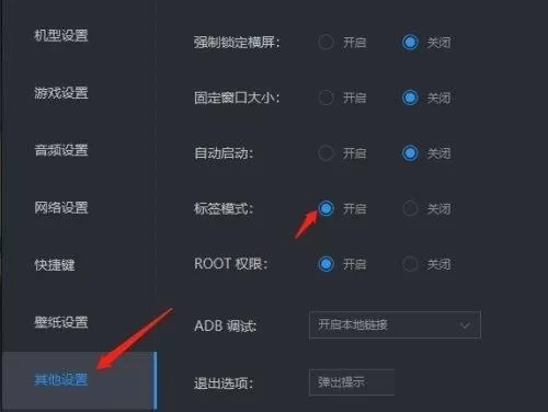 雷电模拟器怎么设置标签模式?雷电模拟器设置标签模式教程