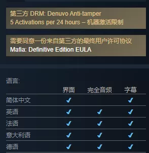 《四海兄弟：最终版》使用上D加密技术