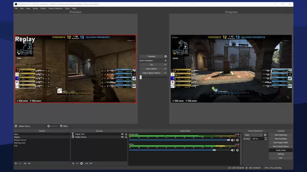 免费开源流媒体软件 OBS Studio 正式上架Steam 支持Windows和macOS