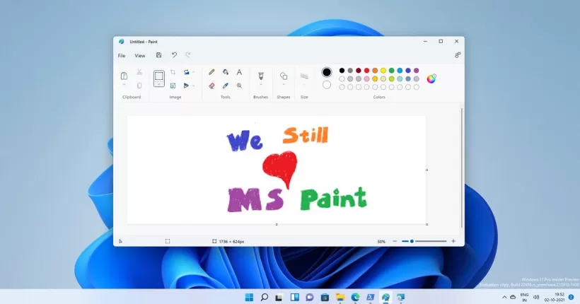 微软进一步优化 Windows 11 画图应用 采用 Win11 UI 风格