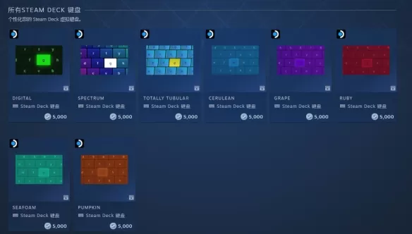 Valve官方为 SteamDeck 推出个性化虚拟键盘 使用Steam点数即可购买