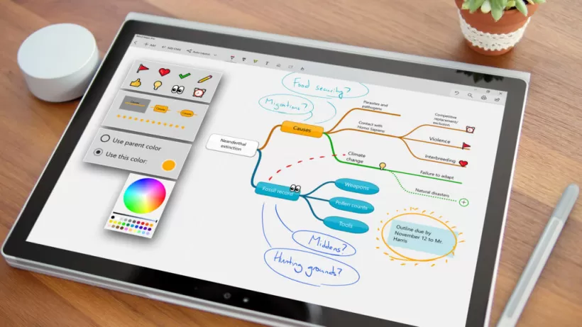 微软商店喜加一：思维导图工具《Mind Maps Pro》免费下载