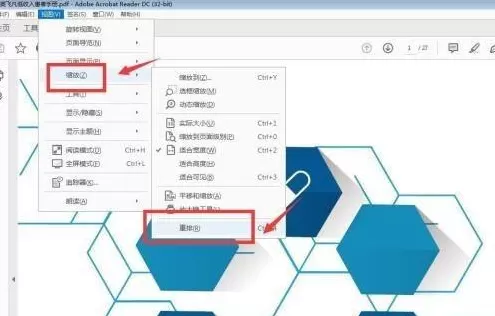 Adobe Acrobat Reader DC如何设置重排?Adobe Acrobat Reader DC设置重排的方法