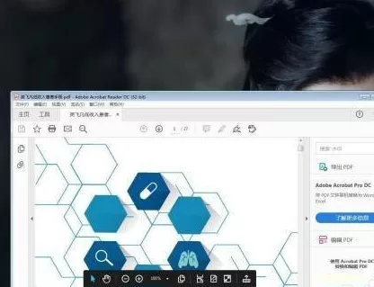 Adobe Acrobat Reader DC如何设置重排?Adobe Acrobat Reader DC设置重排的方法