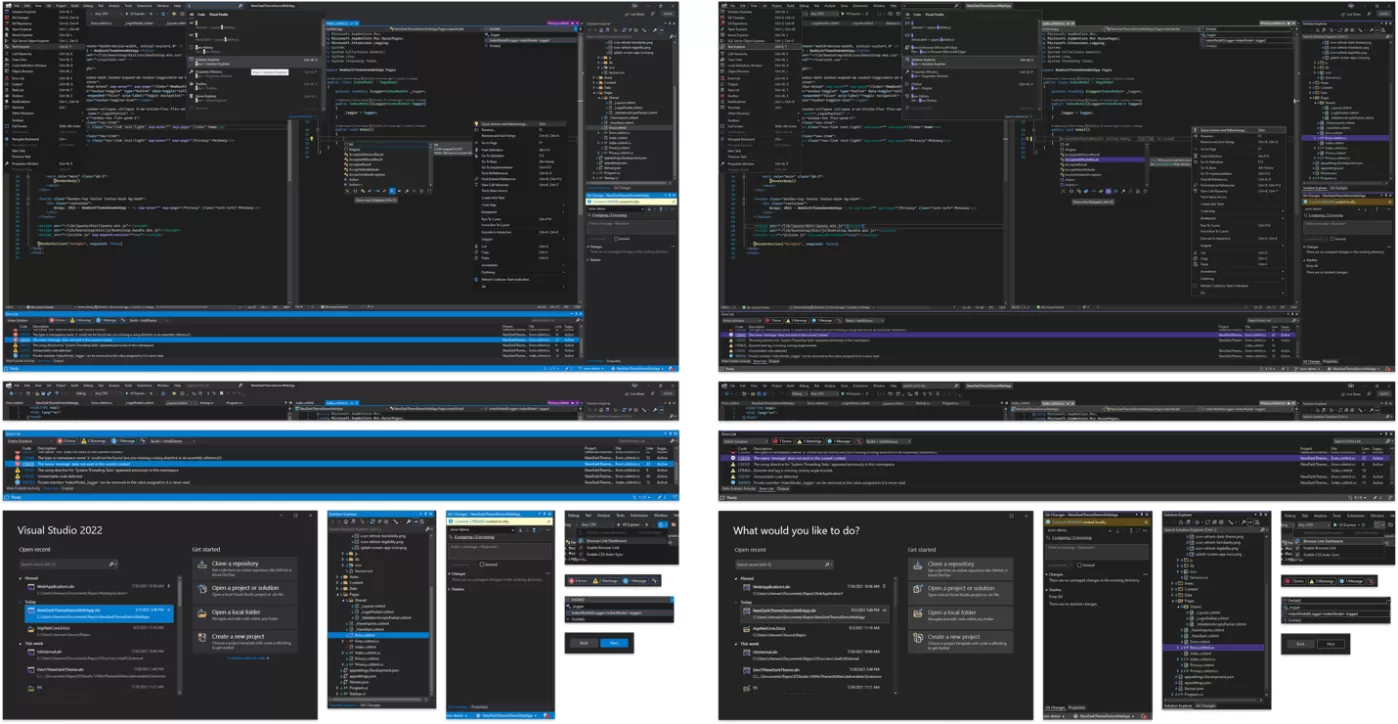 微软Visual Studio 2022版11月8日发布 官方介绍UI新变化