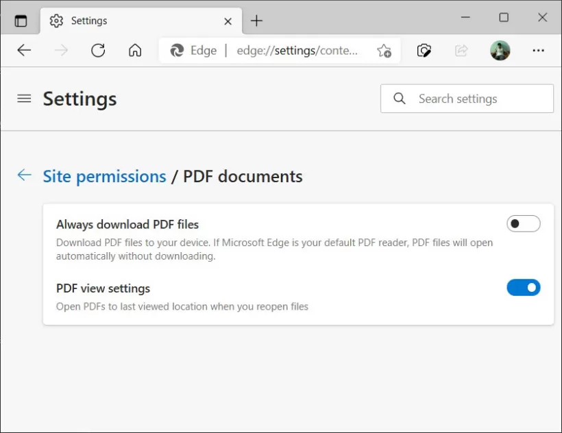 Edge 浏览器加入“从你离开的地方开始”功能 即PDF文件进度记忆功能