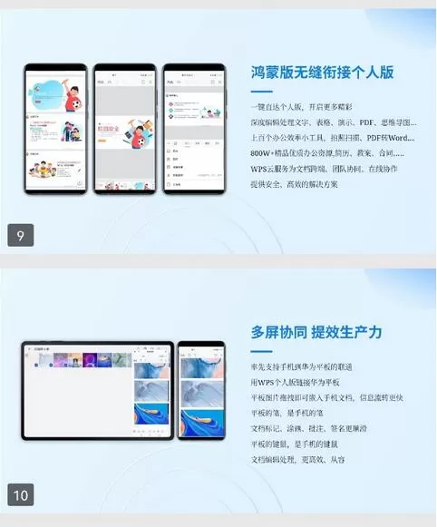 WPS HarmonyOS版上线服务中心 PPT新特性一览