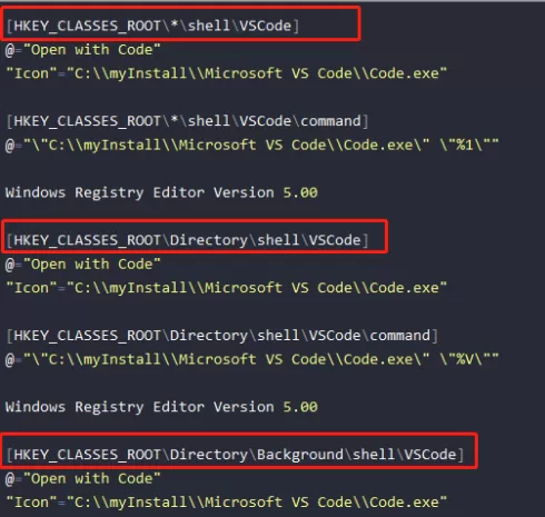 Vscode如何添加到右键菜单?Vscode添加到右键菜单的方法