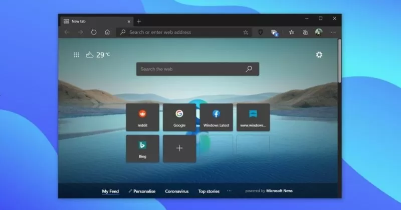 微软 Edge 浏览器将推全新功能:“分享链接”