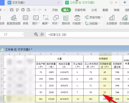 WPS文档中如何插入WPS表格?WPS文档中插入WPS表格的方法