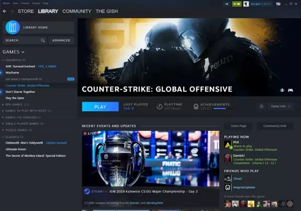 Steam全新客户端界面公开:耳目一新