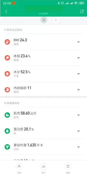 小米体脂秤2怎么查看详细数据?小米体脂秤2查看详细数据的方法
