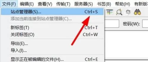 FileZilla怎么查看站点管理器?FileZilla查看站点管理器教程