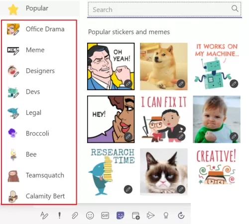 Microsoft Teams怎么制定个性化贴纸?Microsoft Teams制定个性化贴纸教程