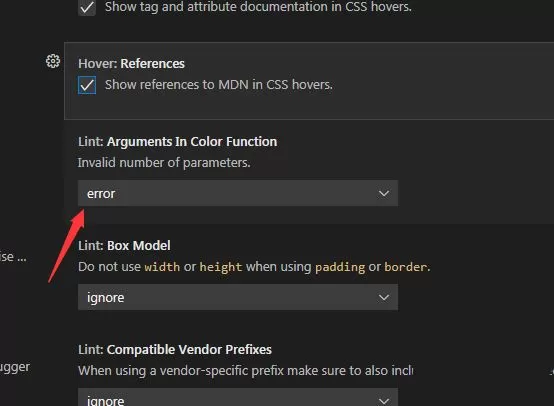 vscode怎么设置lint参数同意?vscode设置lint参数同意教程