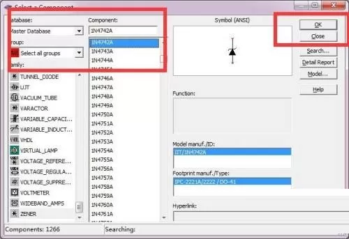 multisim怎么绘制1N4742A二极管?multisim绘制1N4742A二极管教程