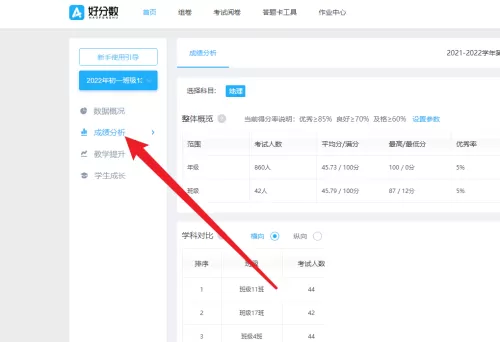 好分数教师版怎么对学生进行考试点评?好分数教师版对学生进行考试点评方法