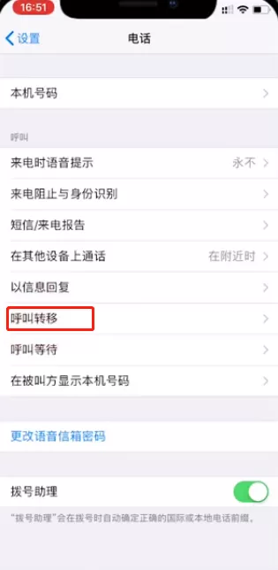 苹果中关闭语音信箱的操作教程