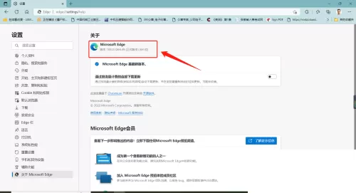 microsoft edge怎么查看版本号?microsoft edge查看版本号方法
