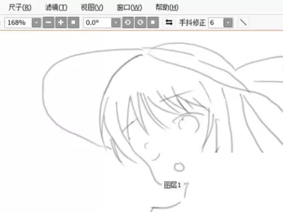 sai怎么画线稿?sai画线稿教程