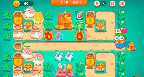 保卫萝卜4卧兔藏龙第14关如何通关?保卫萝卜4卧兔藏龙第14关攻略