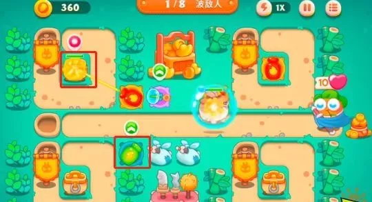 保卫萝卜4卧兔藏龙第14关如何通关?保卫萝卜4卧兔藏龙第14关攻略