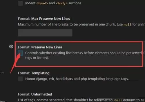 Vscode怎么开启新线保留设置?Vscode开启新线保留设置教程