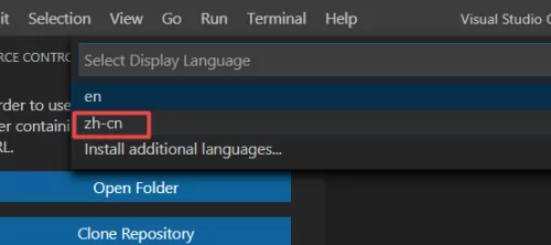 Vscode怎么设置中文?Vscode设置中文方法