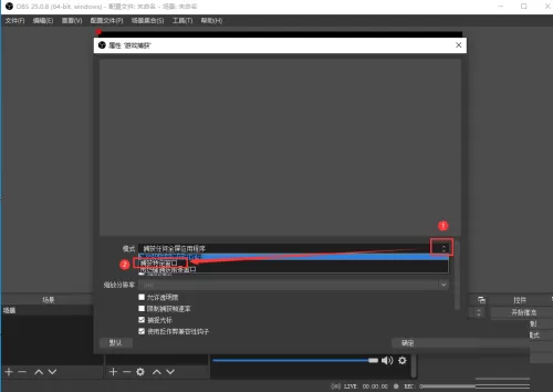 OBS Studio如何捕获进程?OBS Studio捕获进程的方法