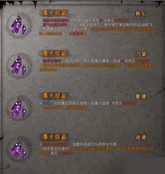 暖雪墨火结晶有什么用?暖雪墨火结晶作用介绍