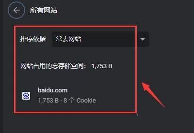 Google浏览器如何查看网站占用的总存储空间?Google浏览器查看总存储空间的方法