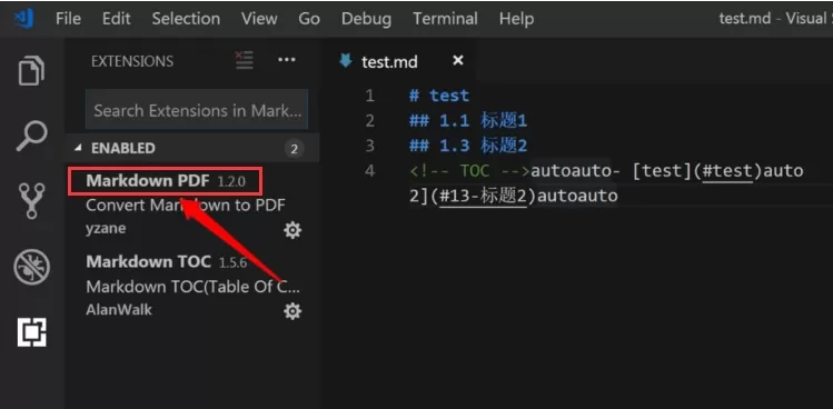 Vscode怎么转换markdown文件格式?Vscode转换markdown文件格式的方法
